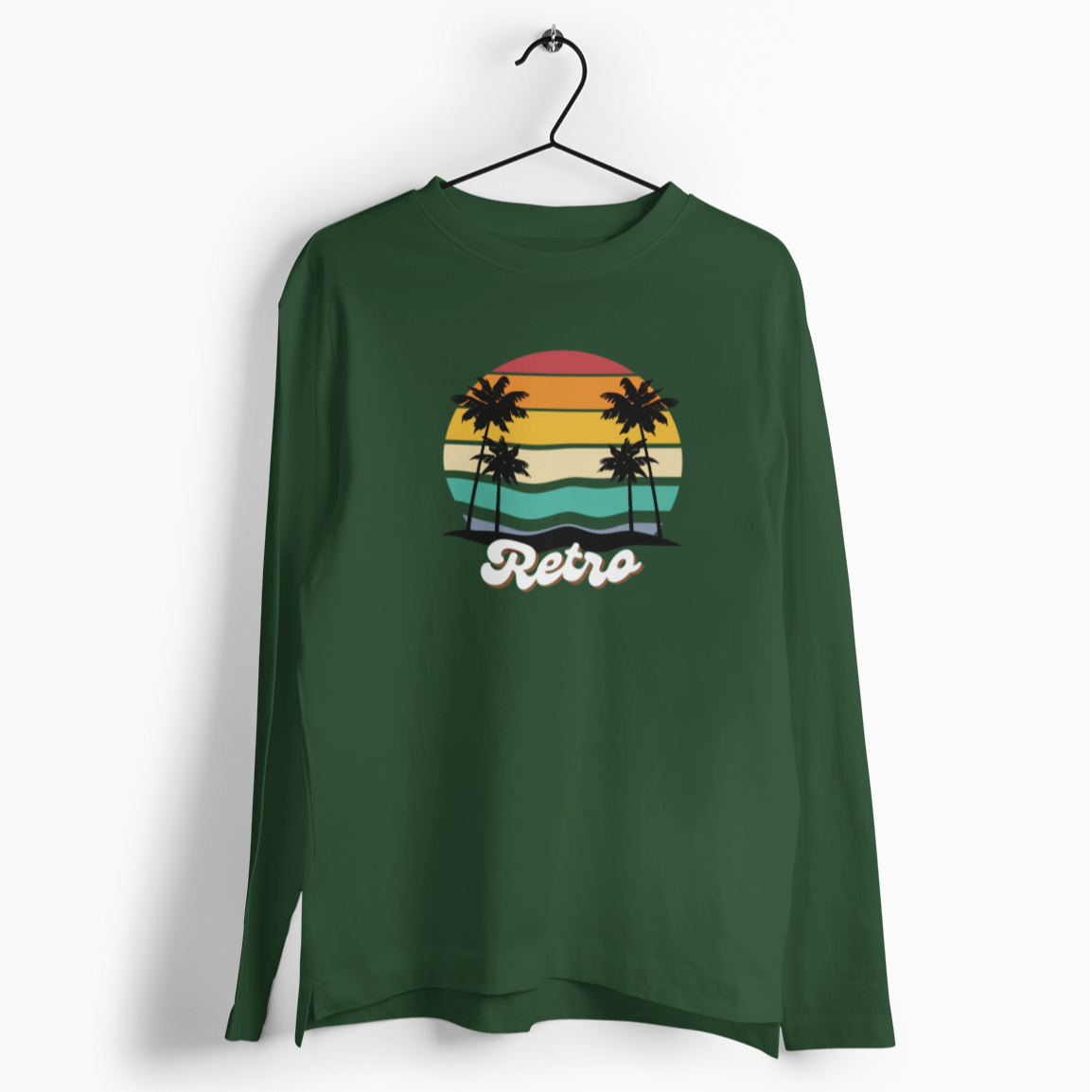 Classic Appeal Retro Men's Full Sleeves T-Shirt - Timeless Design for the Modern Man
