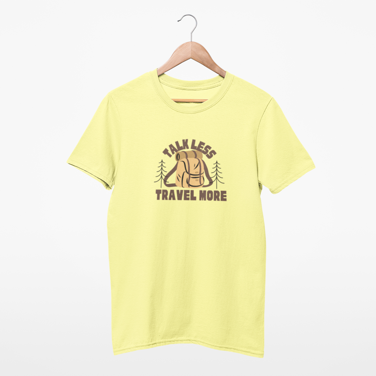 Travel More Men's Half Sleeves T-Shirt - Where Comfort Meets Adventure