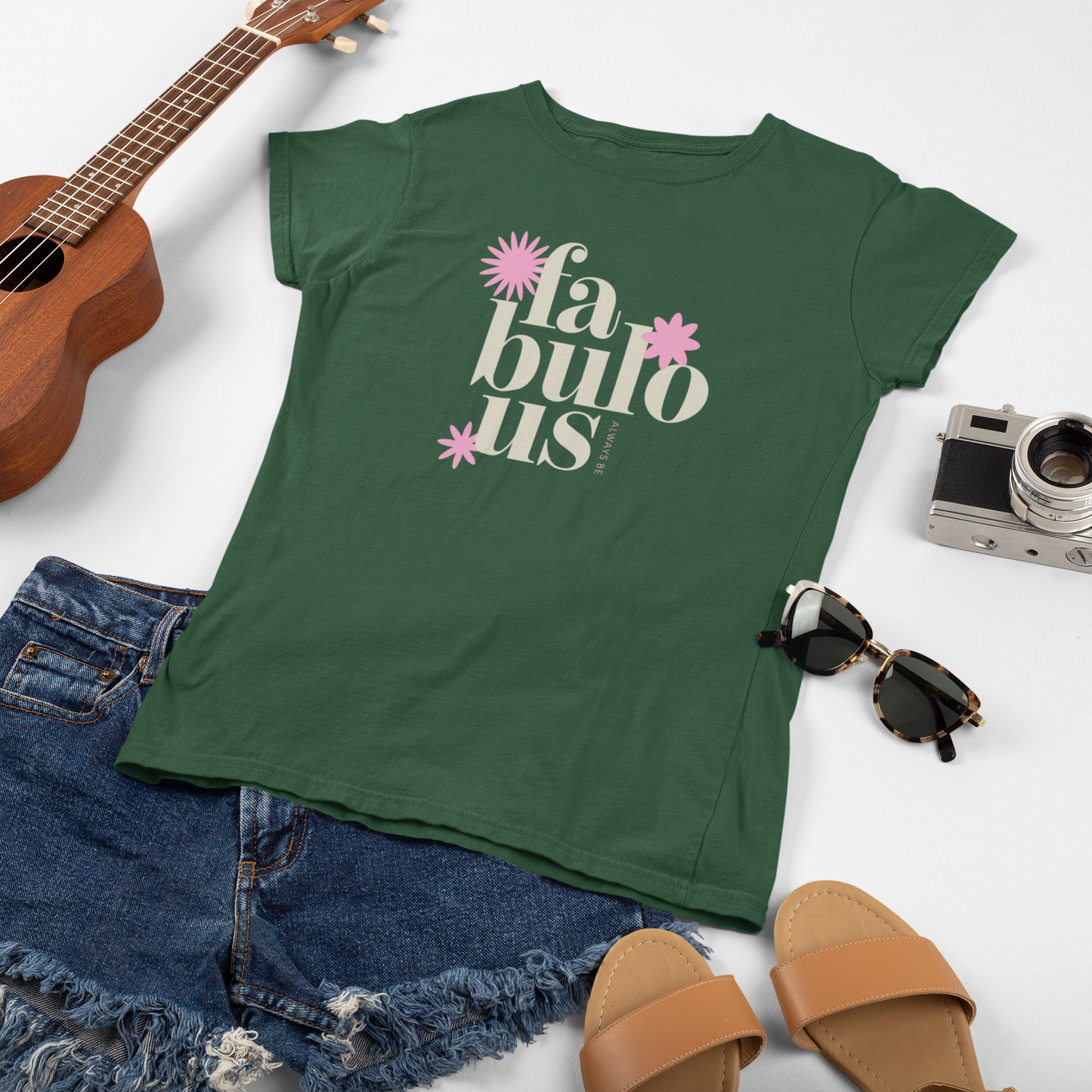 Fabulous Women's Half Sleeves T-Shirt - Essential Style for Every Wardrobe
