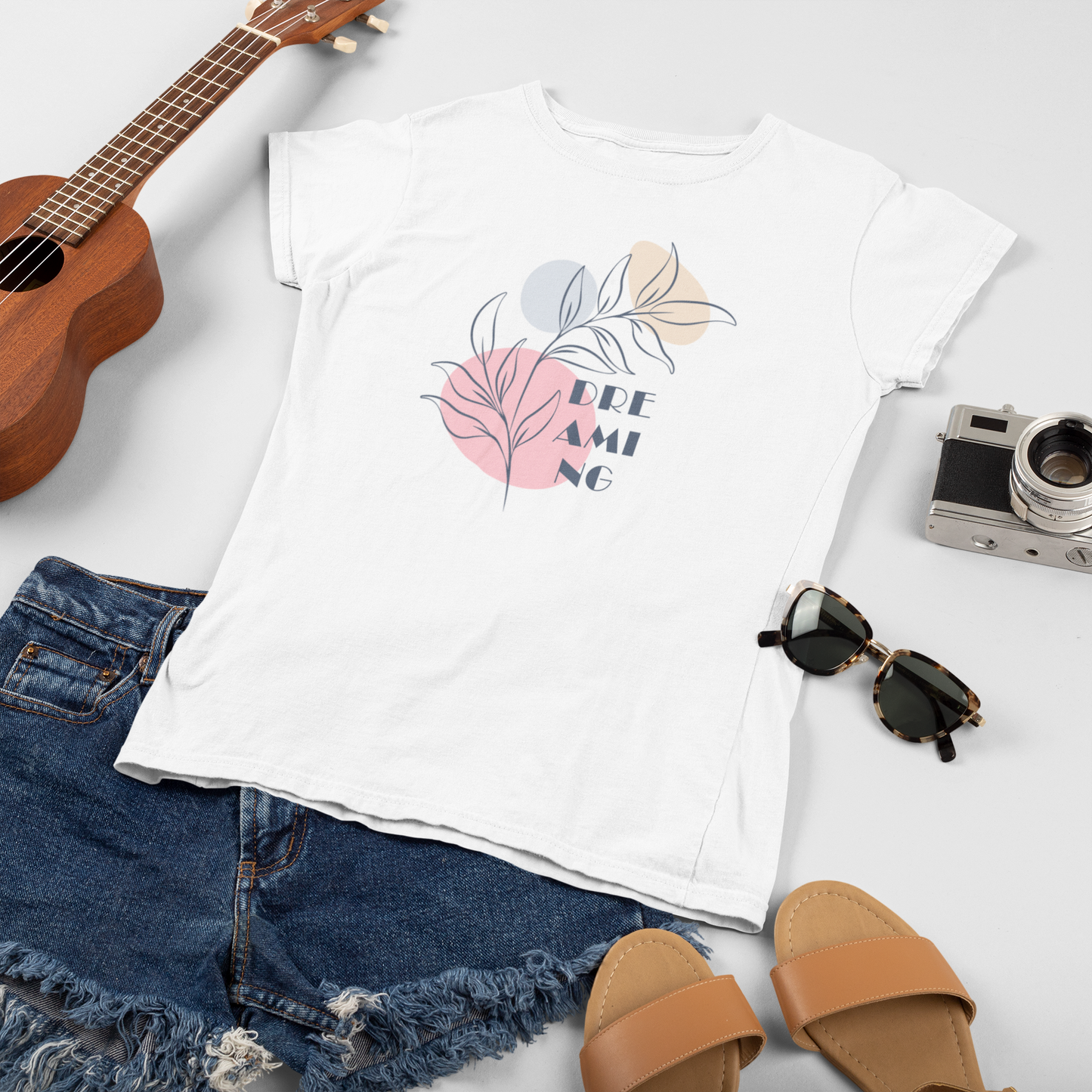 Dream Women's Half Sleeves T-Shirt - Minimalist Design with Maximum Impact