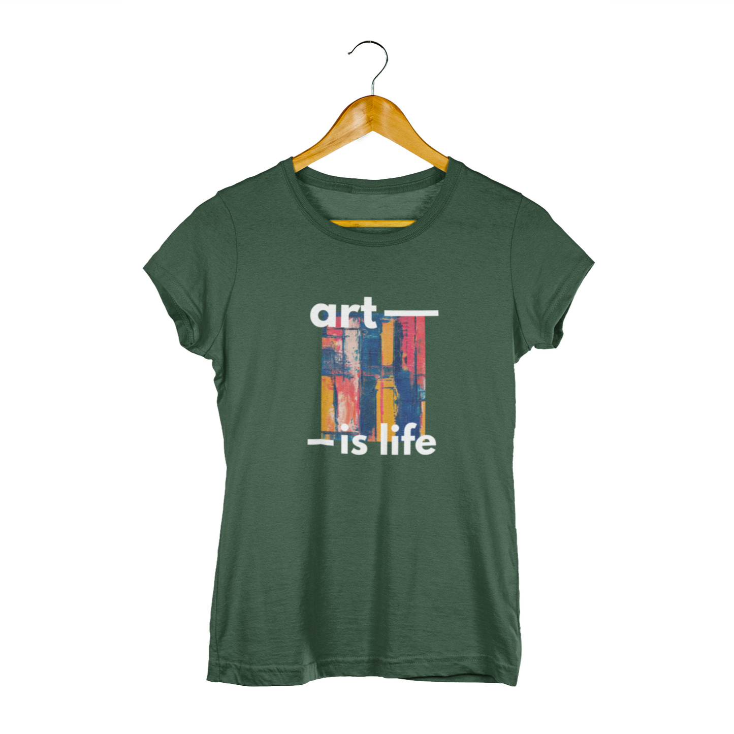 Chic Simplicity Women's Half Sleeves T-Shirt - Minimalist Design with Maximum Impact
