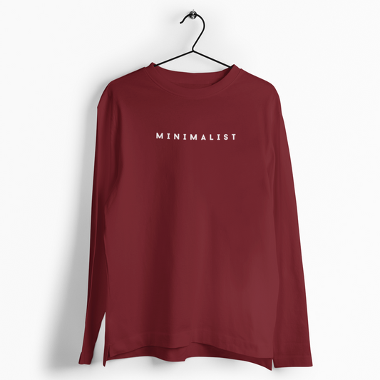 Minimalist Men's Full Sleeves T-Shirt - Versatile and Stylish for Any Occasion