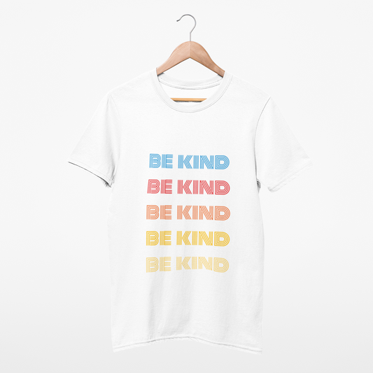 Be Kind Men's Half Sleeves T-Shirt - Effortlessly Stylish and Comfortable