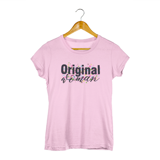 Original Women's Half Sleeves T-Shirt - Unleash Your Celestial Charm