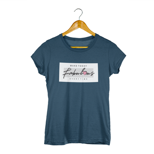 Fabulous Women's Half Sleeves T-Shirt - Effortlessly Stylish and Comfortable
